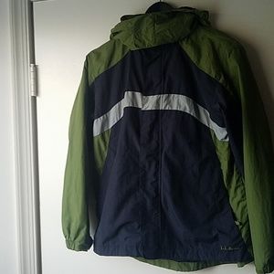 L.L.Bean kids rain jacket